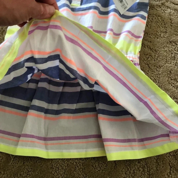 Nwt new carters striped sun dress 6 6x - Picture 7 of 8
